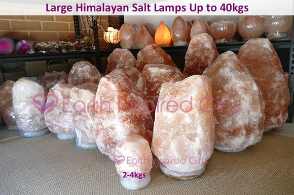 Large Himalayan Salt Lamps in Australia with Lots of Pictures
