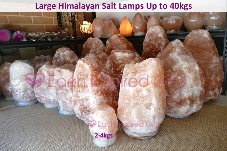 Large Himalayan Salt Lamps in Australia with Lots of Pictures