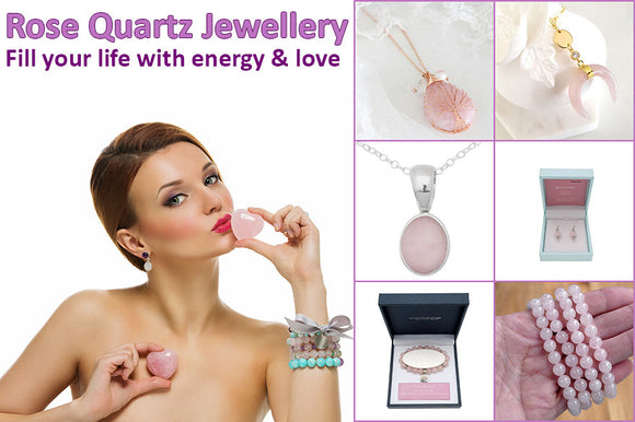 Rose Quartz Jewellery - Facts, Benefits & Healing Properties