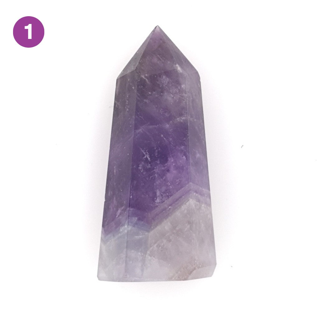 Amethyst Crystal Point Healing Wands for Reiki