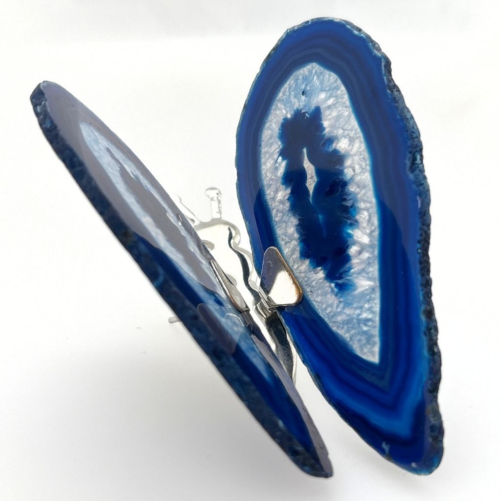 Agate Butterflies Blue | Earth Inspired Gifts