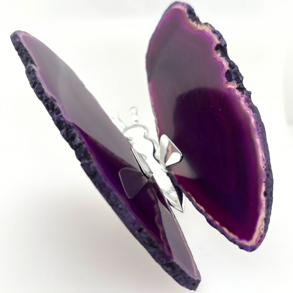 Agate Butterfly Gifts Purple Agatel | Earth Inspired Gifts