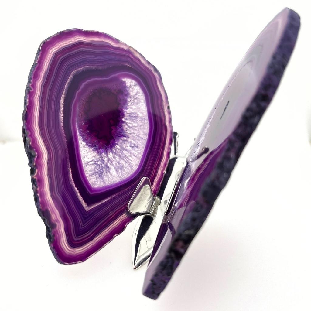 Agate Butterfly Gifts Purple Agatel | Earth Inspired Gifts