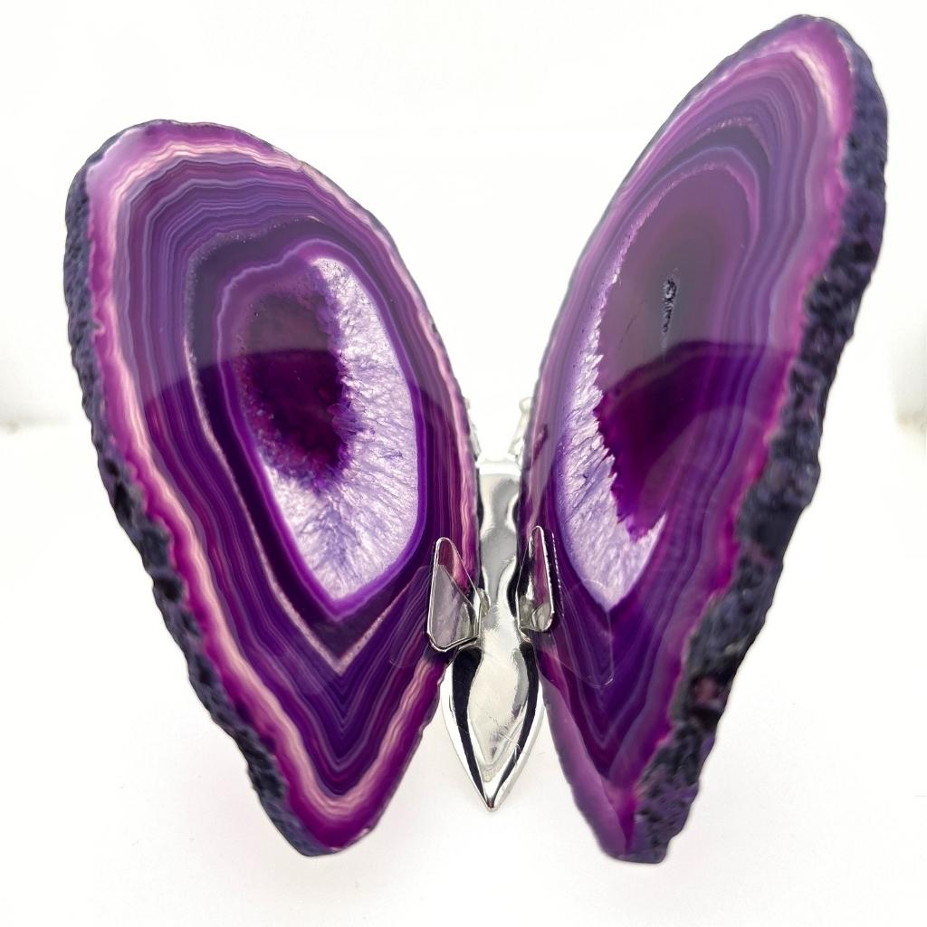 Agate Butterfly Gifts Purple Agatel | Earth Inspired Gifts