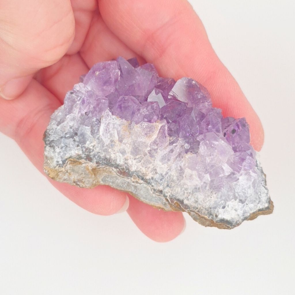 amethyst crystal cluster
