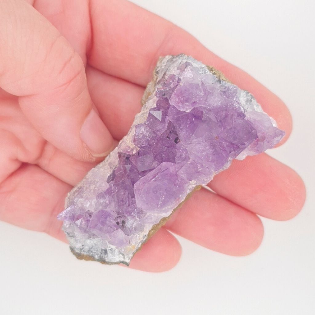 amethyst crystal cluster