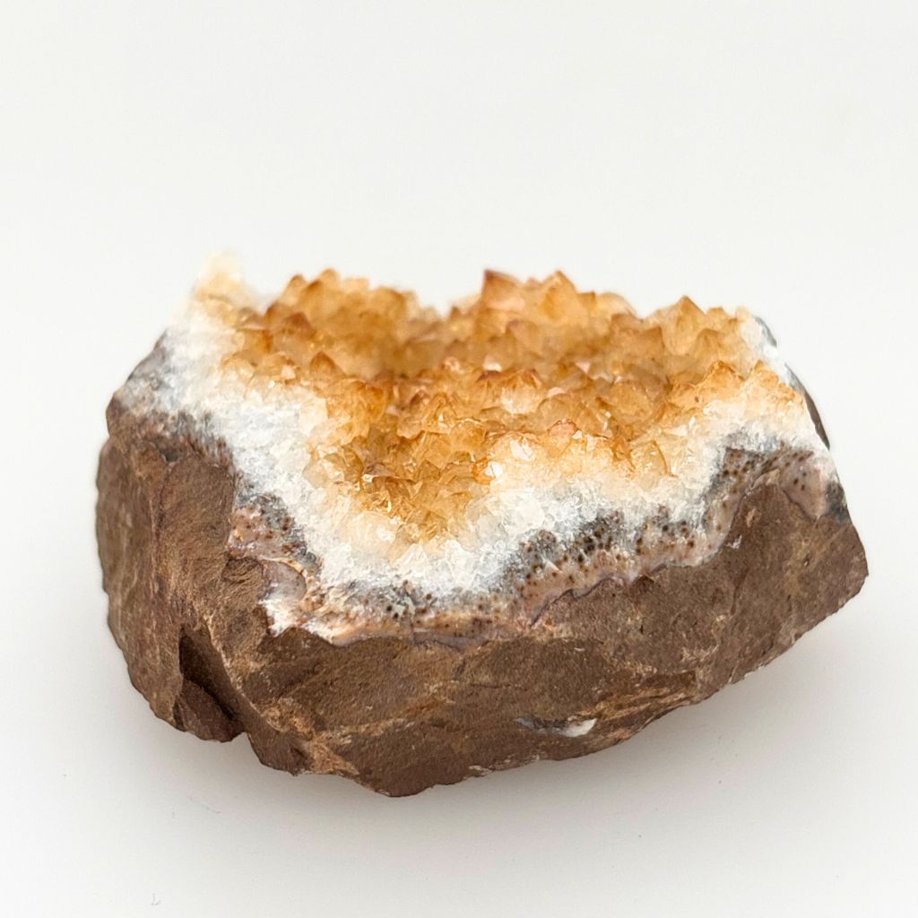 citrine crystal cluster