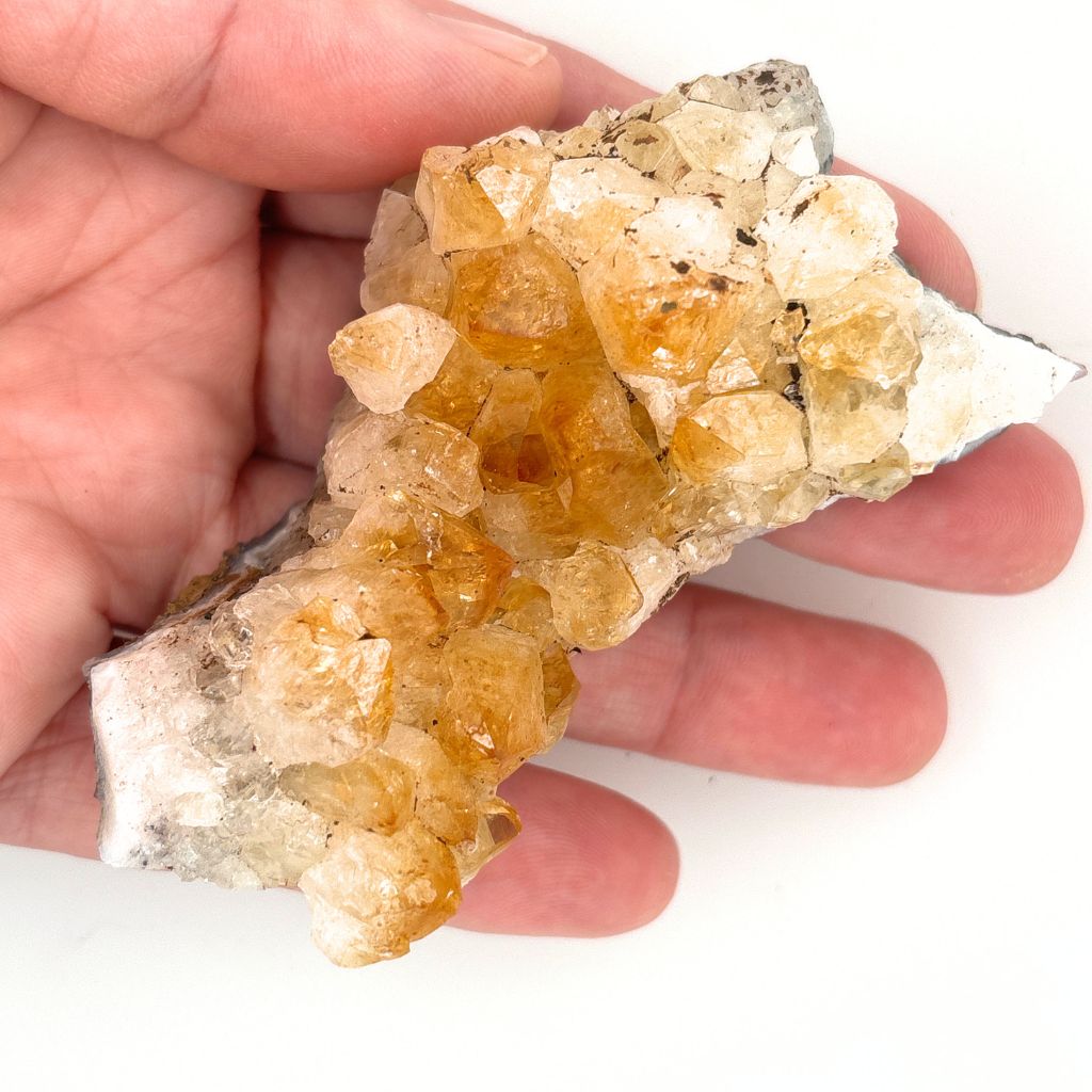 Citrine Crystal Cluster Piece | Natural Citrine Cluster Crystal