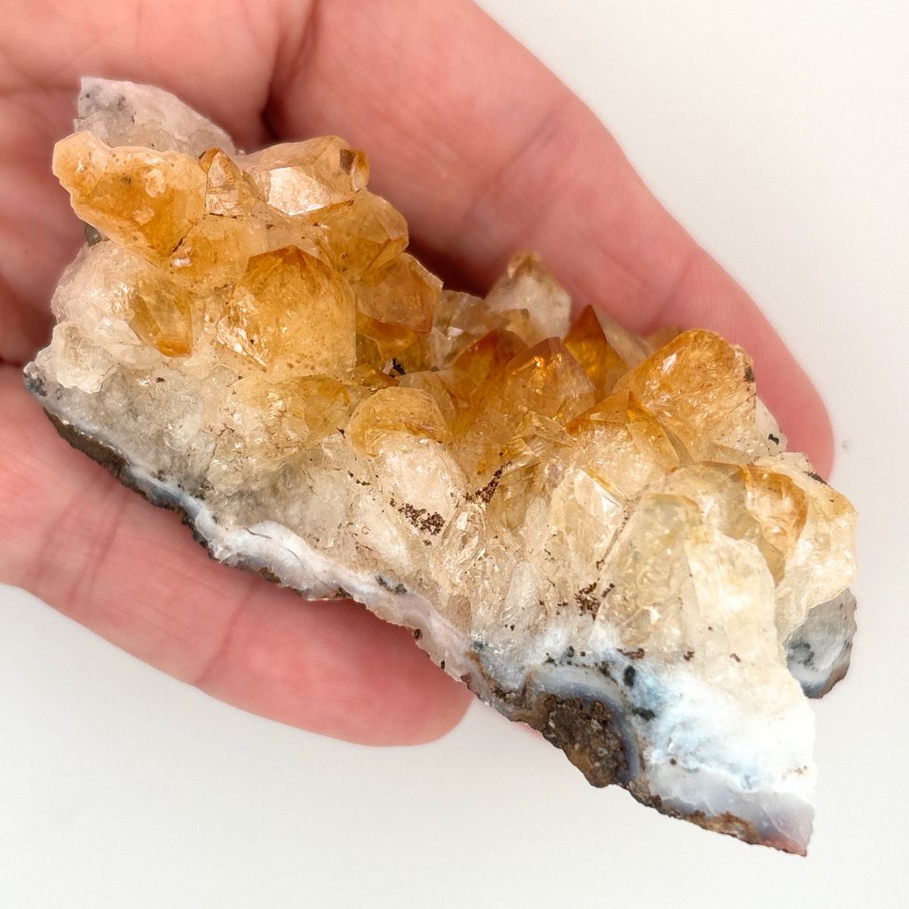 Citrine Crystal Cluster Piece | Natural Citrine Cluster Crystal