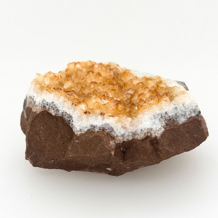 citrine crystal cluster