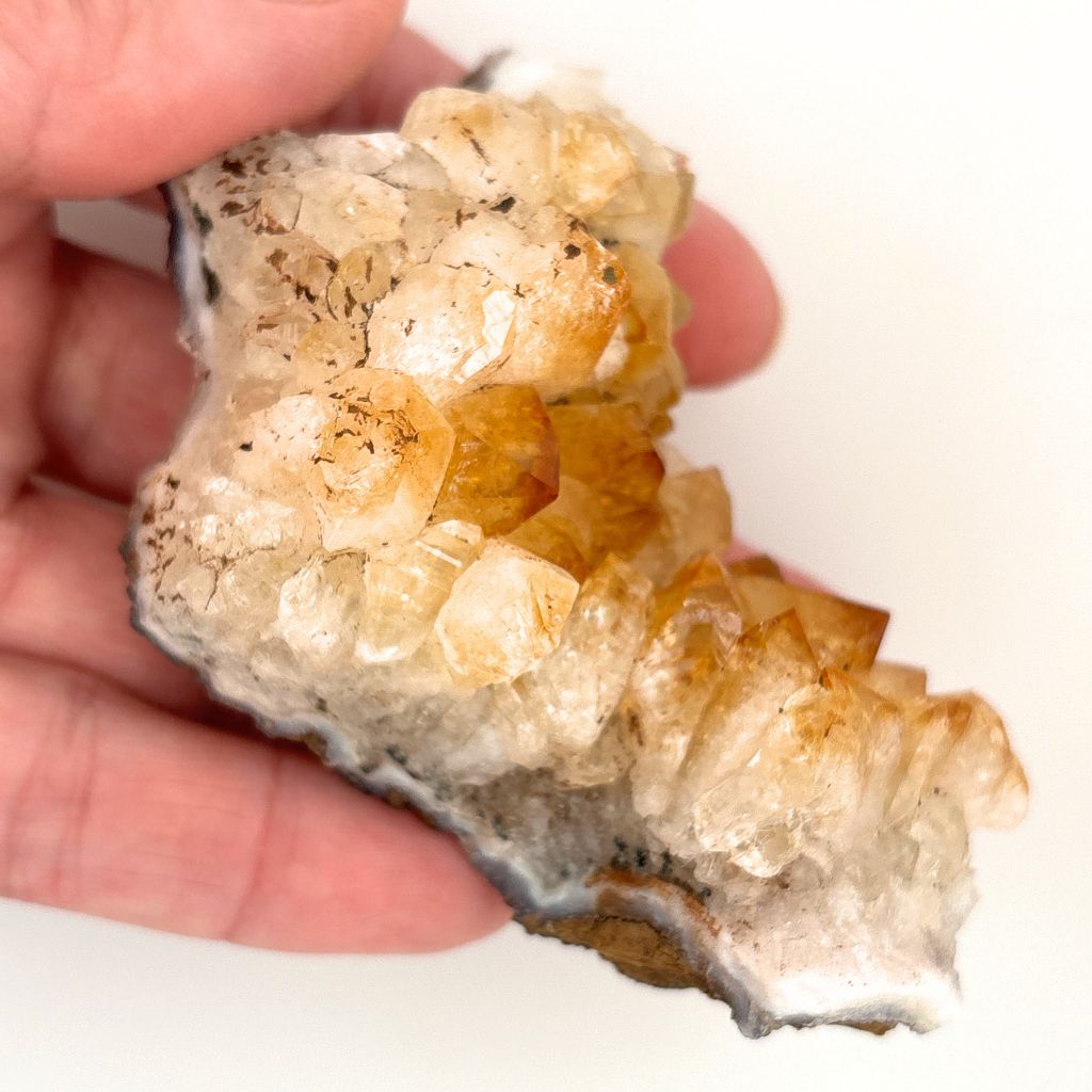 Citrine Crystal Cluster Piece | Natural Citrine Cluster Crystal