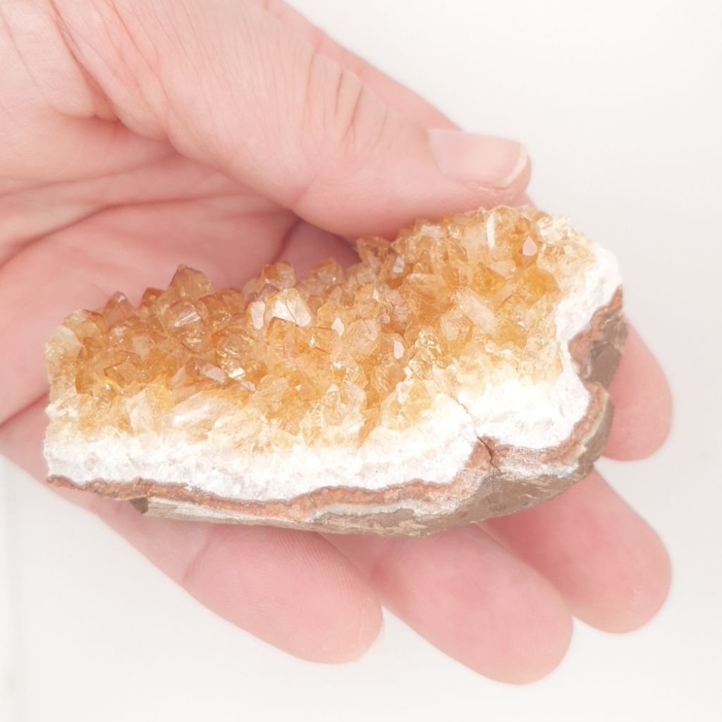 citrine Crystal cluster