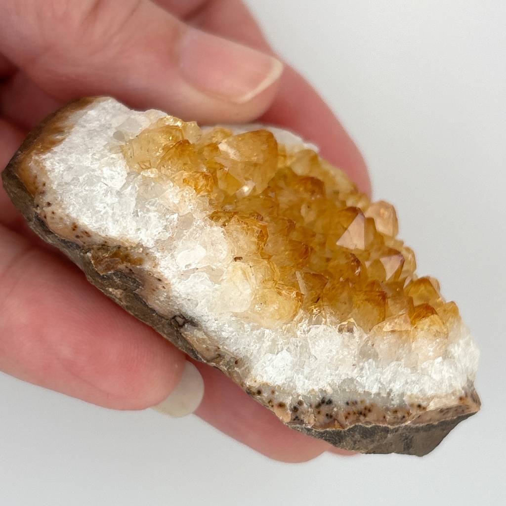 Citrine Crystal Cluster Piece | Natural Citrine Cluster Crystal