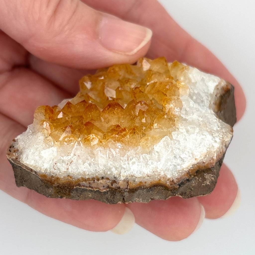 Citrine Crystal Cluster Piece | Natural Citrine Cluster Crystal