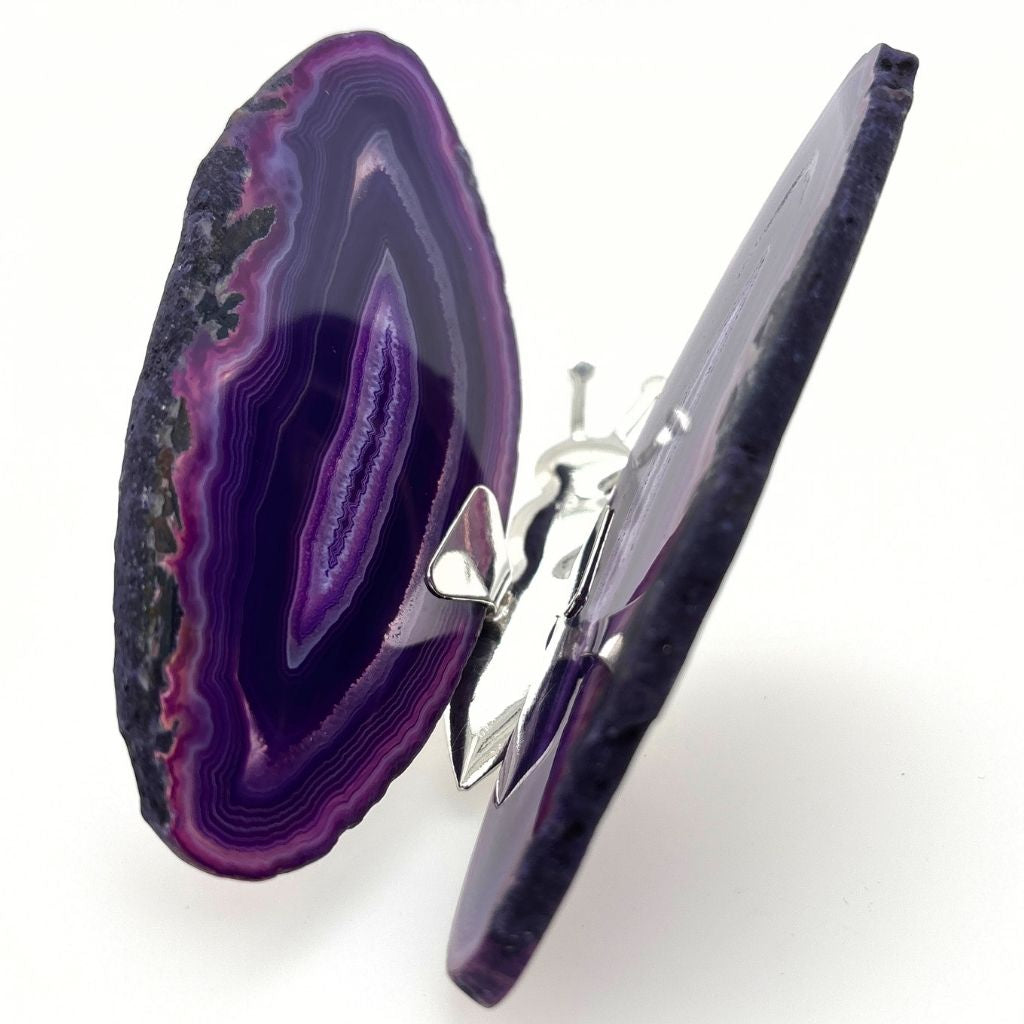 Pretty Purple Agate Butterfly Gift Ideas for Kids 