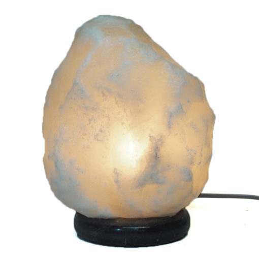 white Himalayan salt lamps