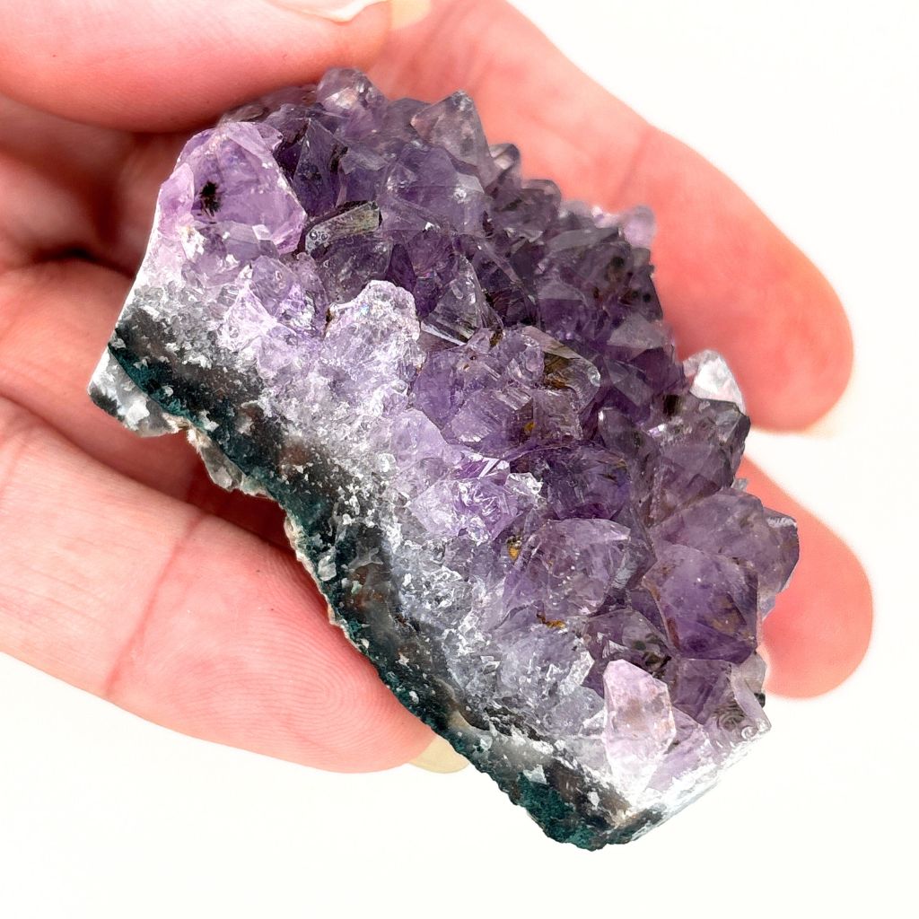 amethyst crystal cluster