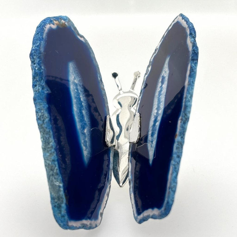 Blue Agate Butterfly for the Kids | Earth Inspired Gifts