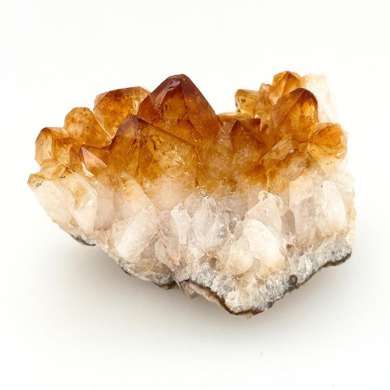 Citrine Crystal Clusters for Radiant Energy, Decor & Abundance