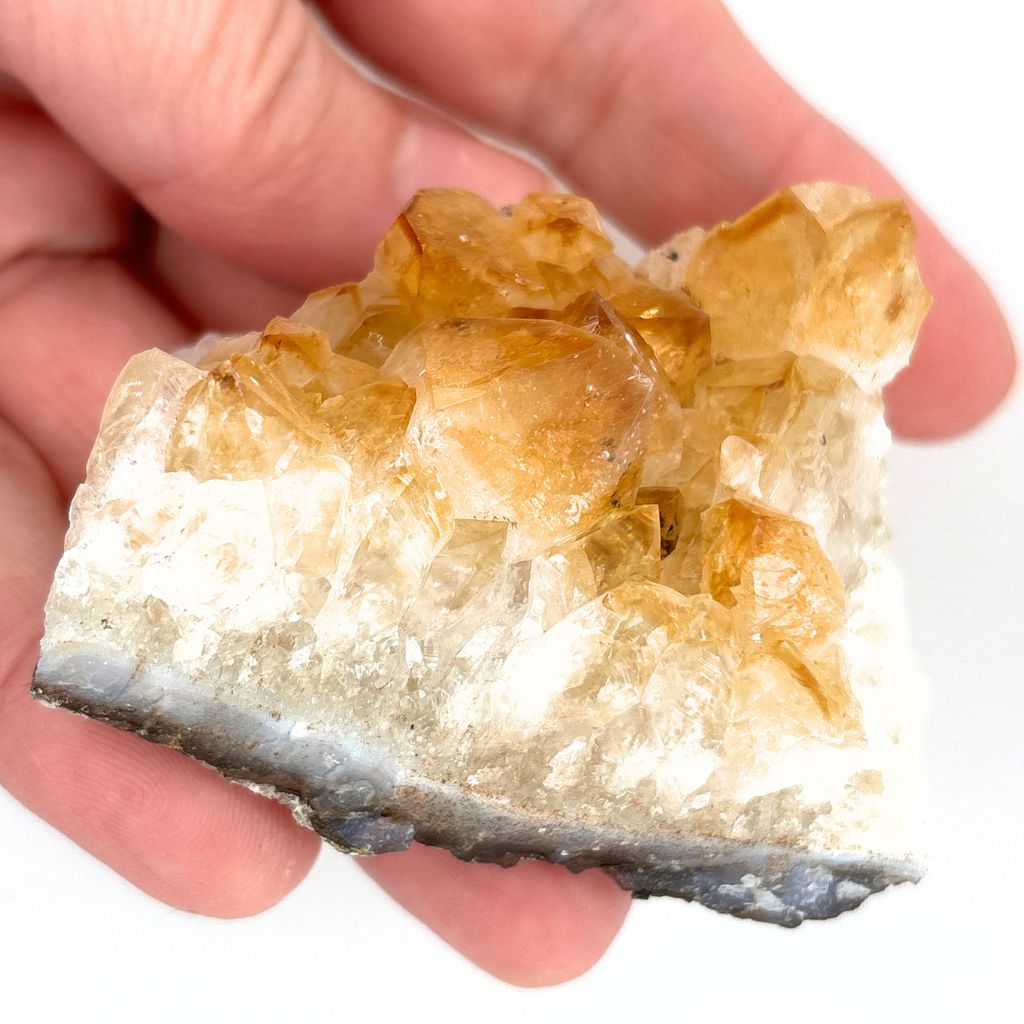 Shop Citrine Crystal Clusters for Abundance