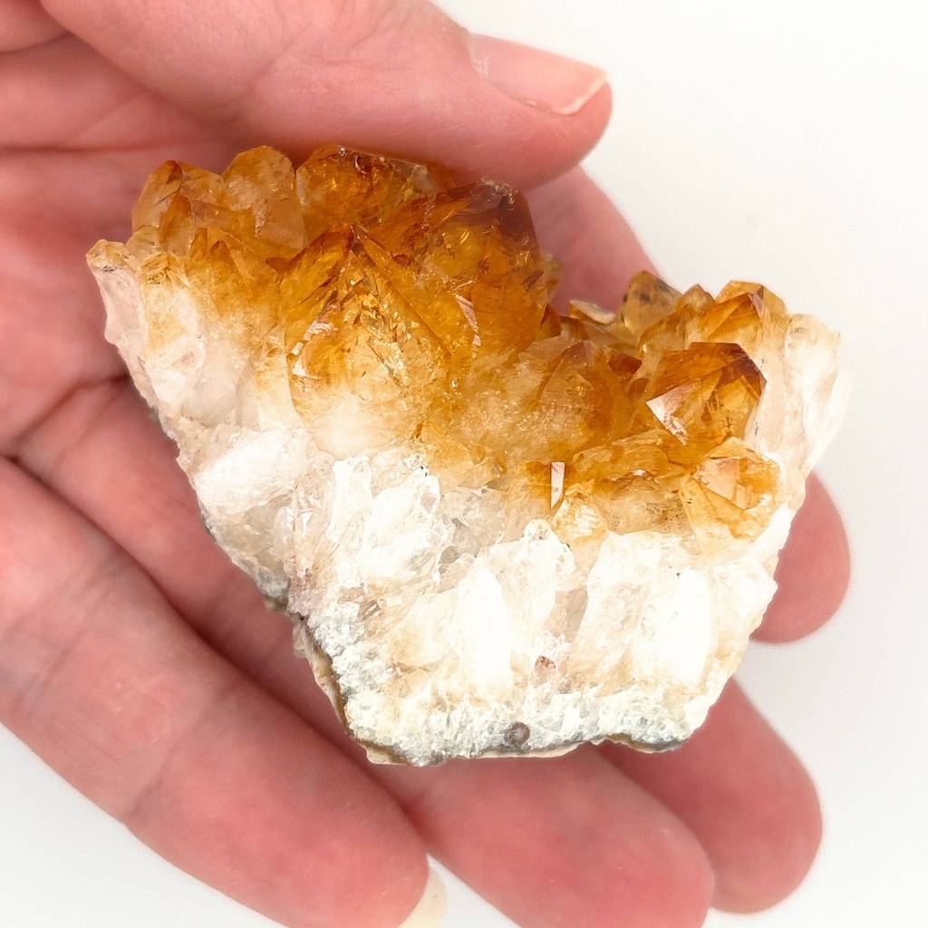 Citrine Crystal Clusters for Radiant Energy, Decor & Abundance