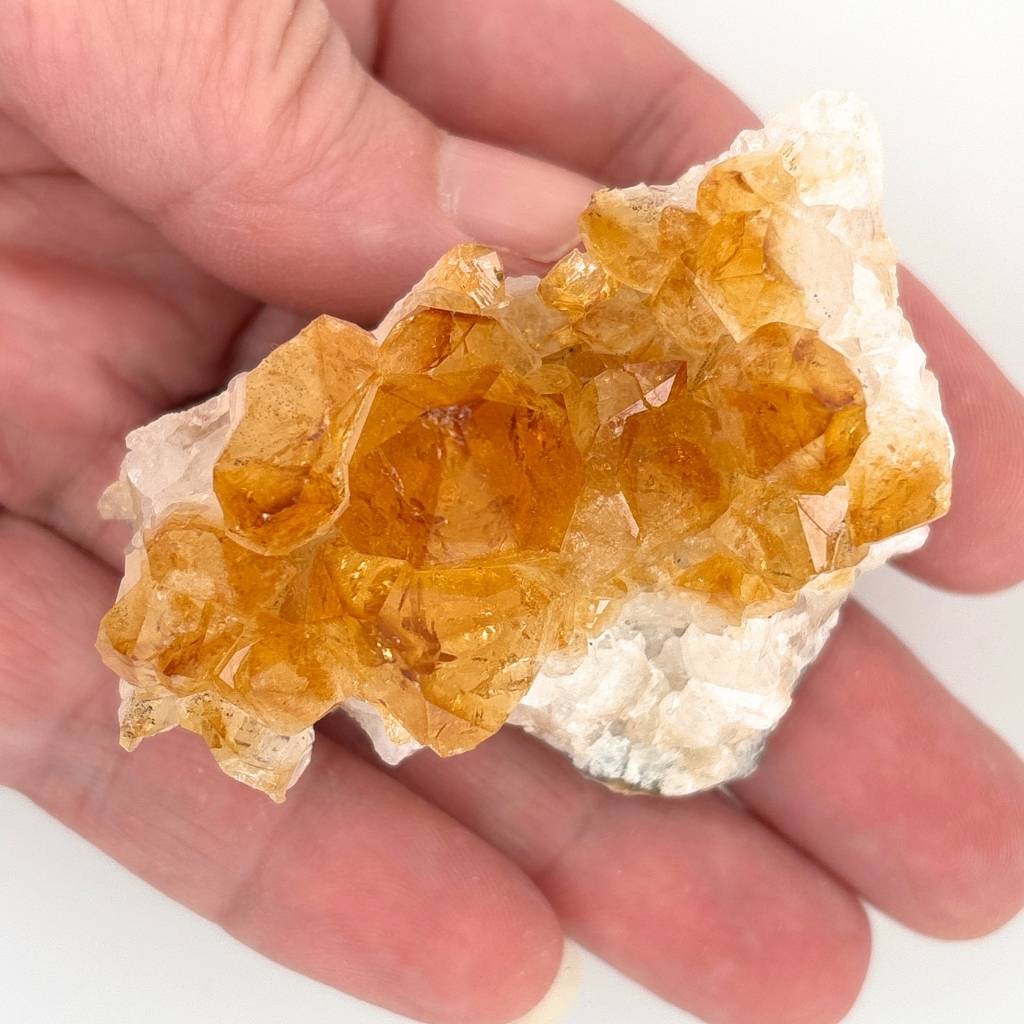 Citrine Crystal Clusters for Radiant Energy, Decor & Abundance