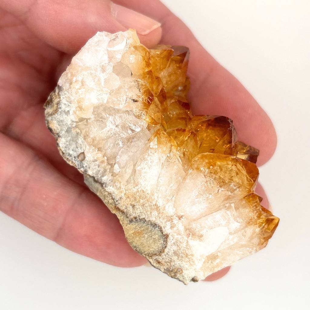 Citrine Crystal Clusters for Radiant Energy, Decor & Abundance