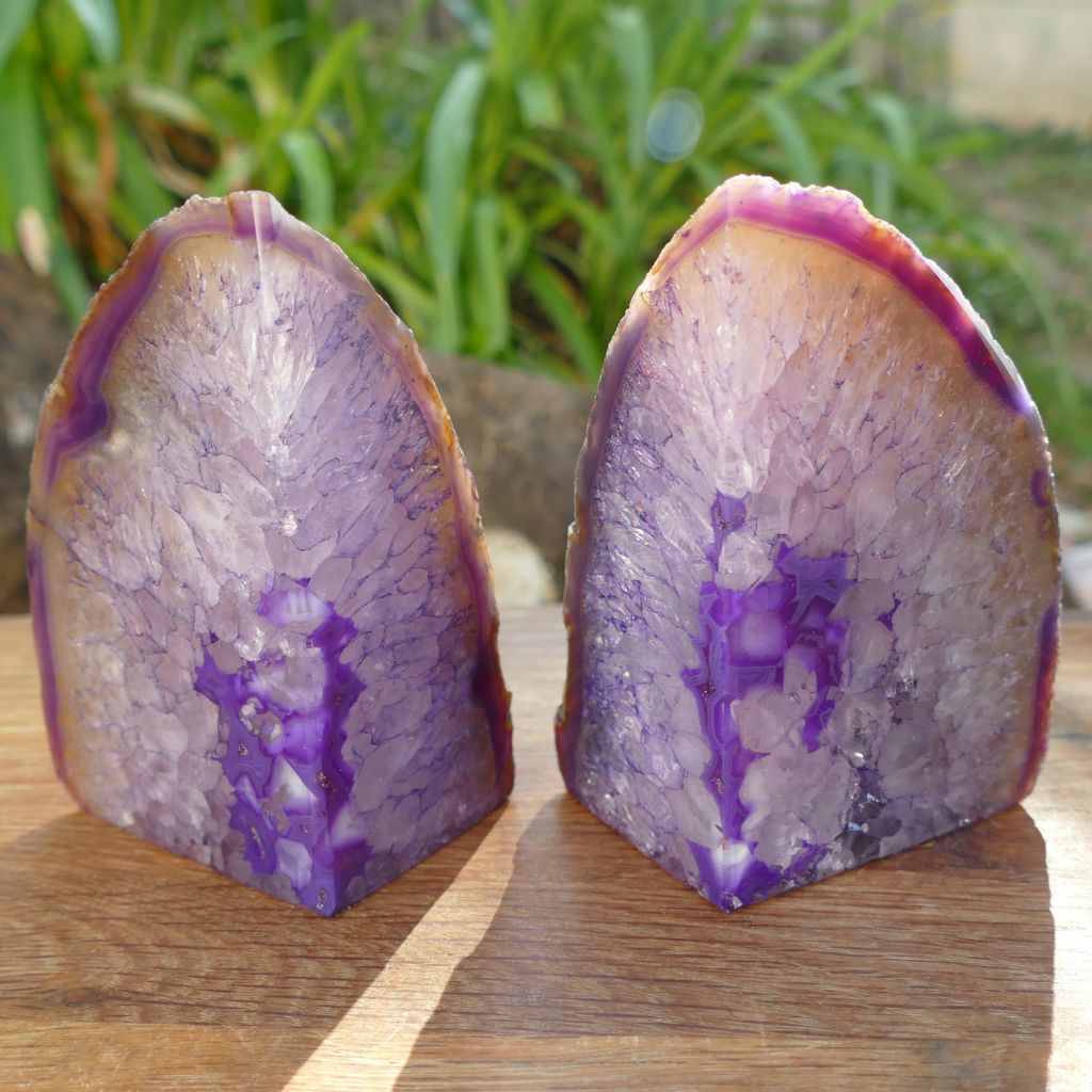 Looking for unique Purple Agate Bookends for yourself or to gift as a special gift for a friend?