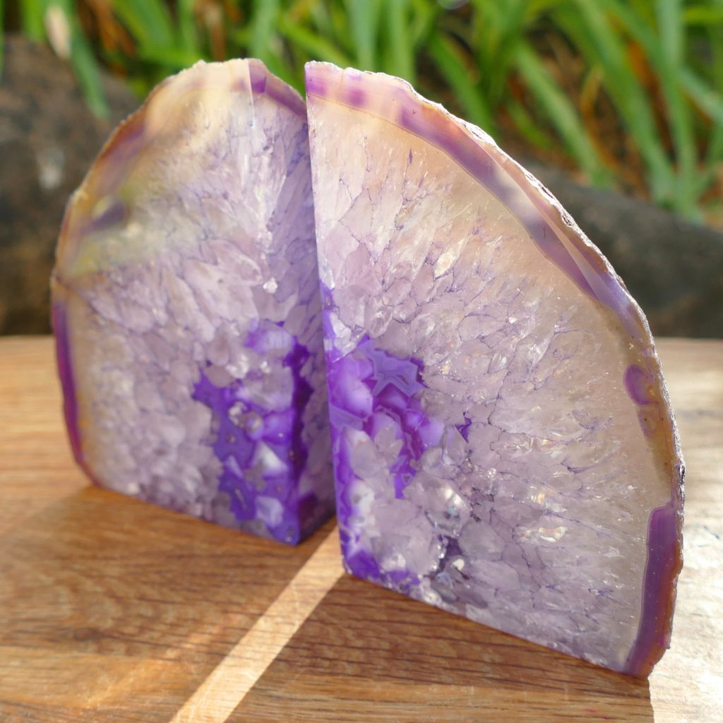 Looking for unique Purple Agate Bookends for yourself or to gift as a special gift for a friend?