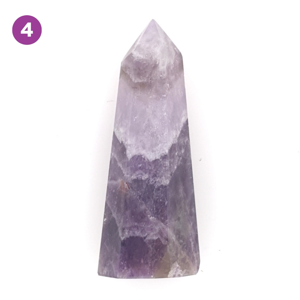 Amethyst Crystal Point Healing Wands for Reiki