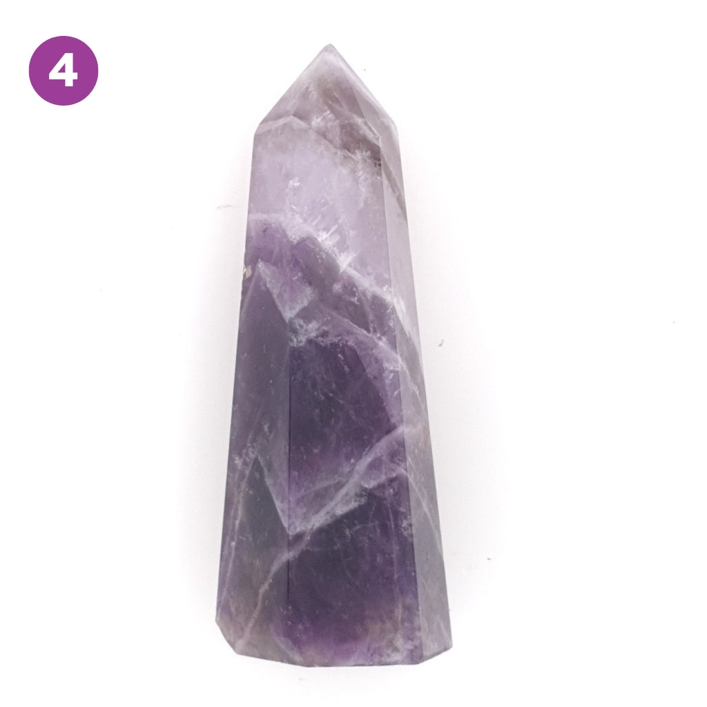 Amethyst Crystal Point Healing Wands for Reiki