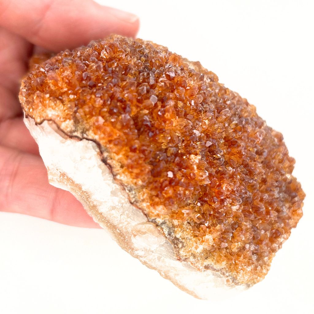 Citrine Crystal Cluster | Citrine Cluster Druze | Natural Citrine