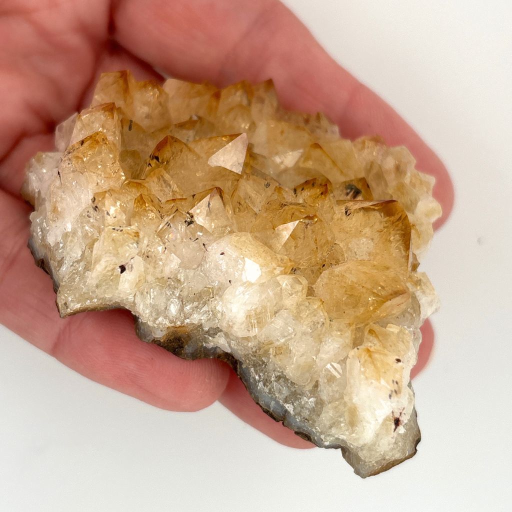 Citrine Crystal Cluster | Citrine Cluster Druze | Natural Citrine
