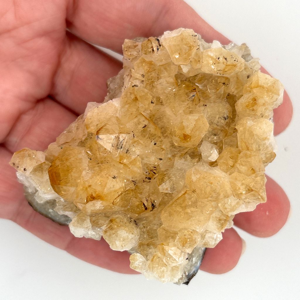 Citrine Crystal Cluster | Citrine Cluster Druze | Natural Citrine