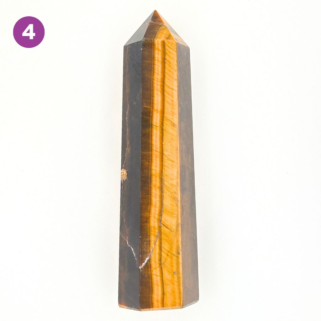 tiger eye crystal point