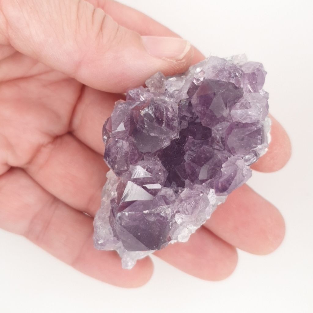 amethyst crystal cluster