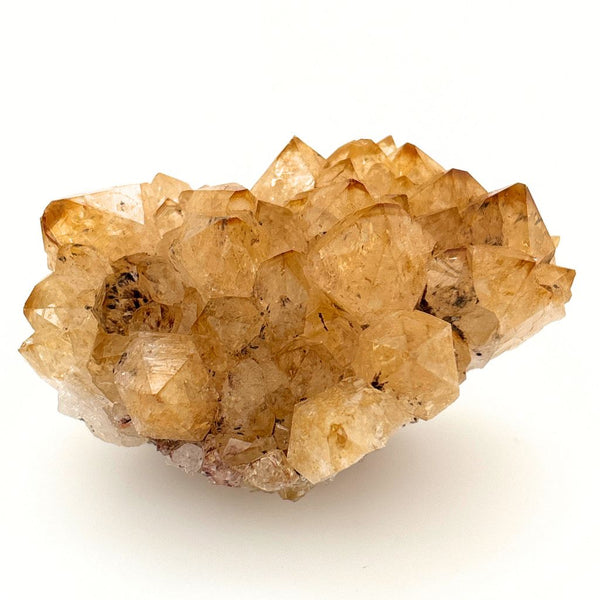 Citrine Crystal Cluster Raw Mineral Healing Stone for Wealth & Luck