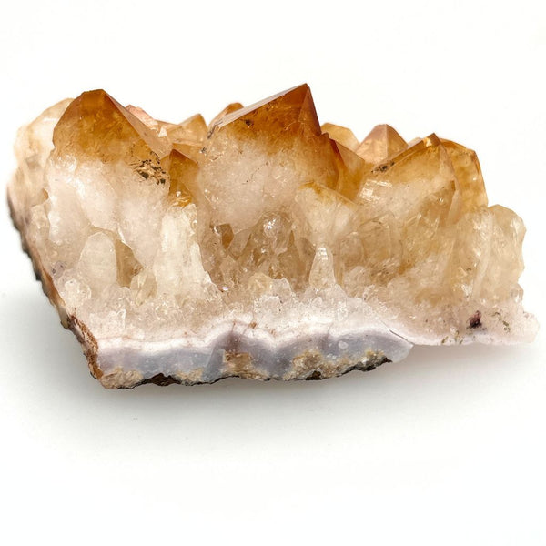 Citrine Crystal Cluster Raw Mineral Healing Stone for Wealth & Luck