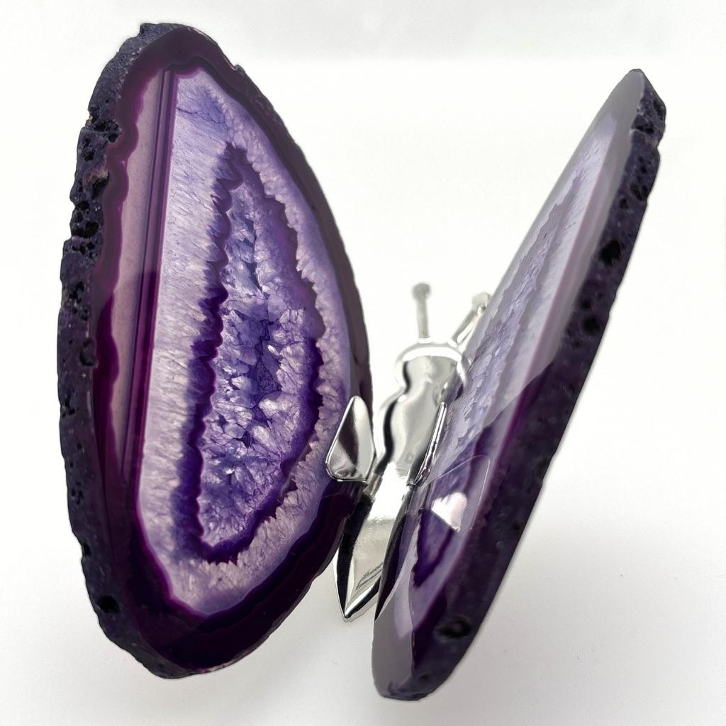 Agate Butterfly Purple Agate | Agate Gift Ideas