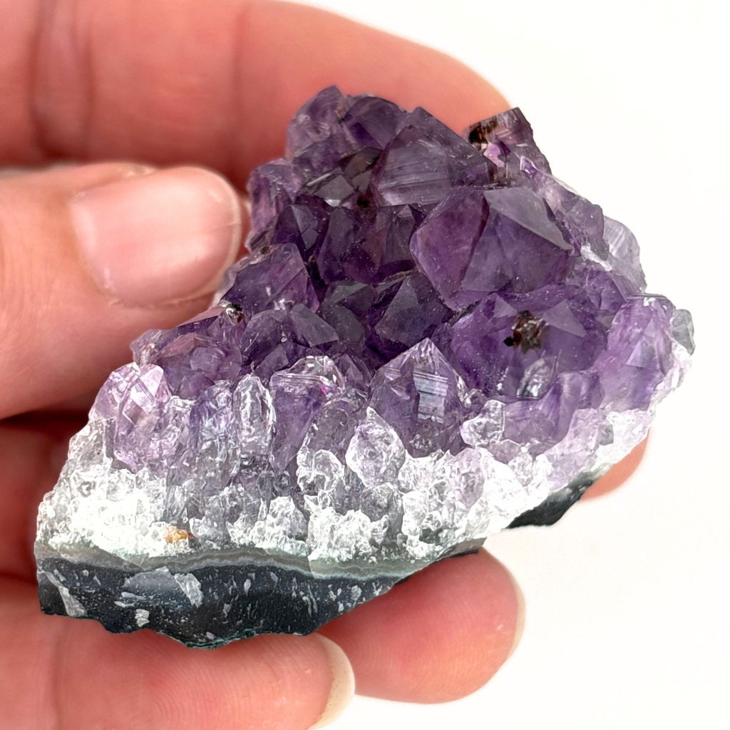 Natural Amethyst Crystal Cluster | Purple Amethyst Specimen