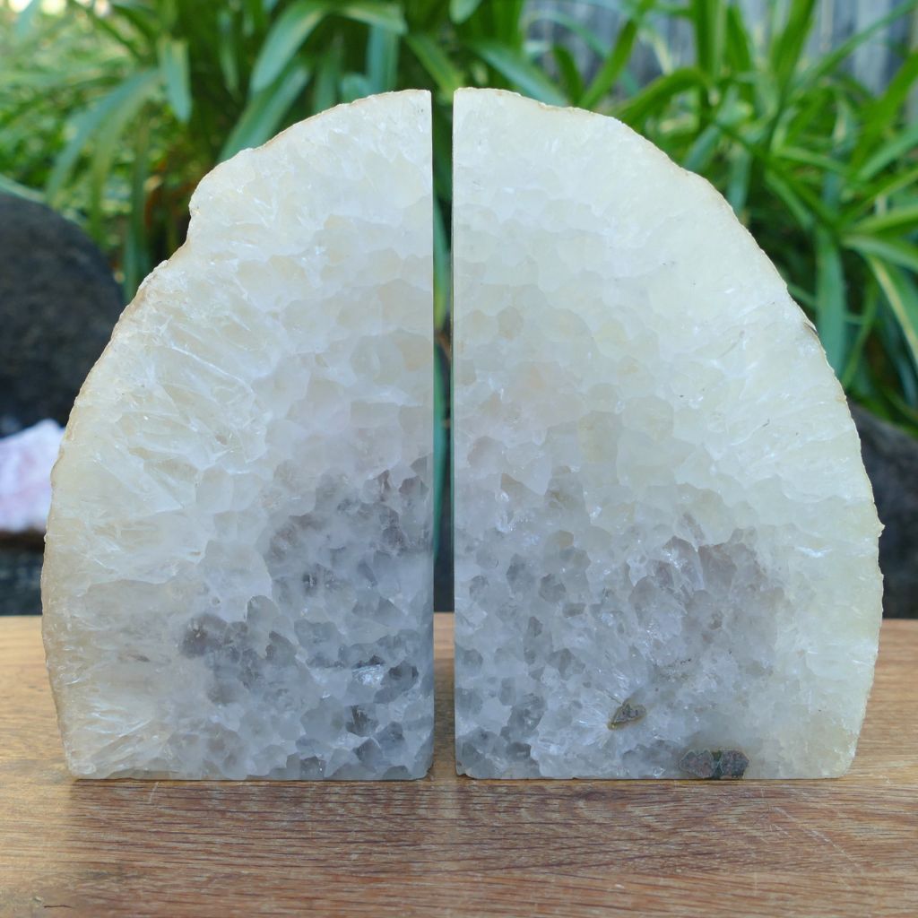 Agate Bookends Natural - Premium Quality Natural Agate Bookends