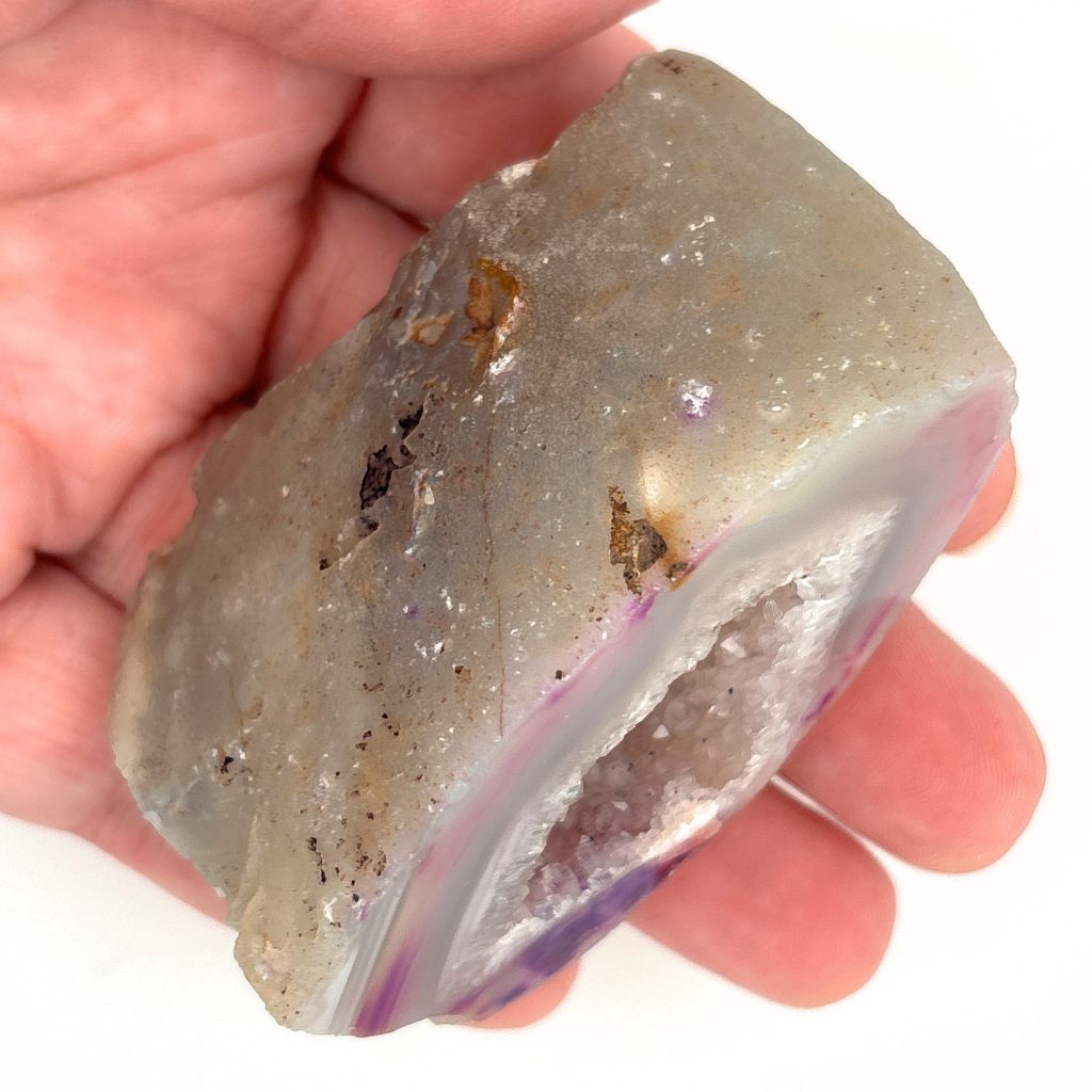 Dyed Agate Druzy Freeform
