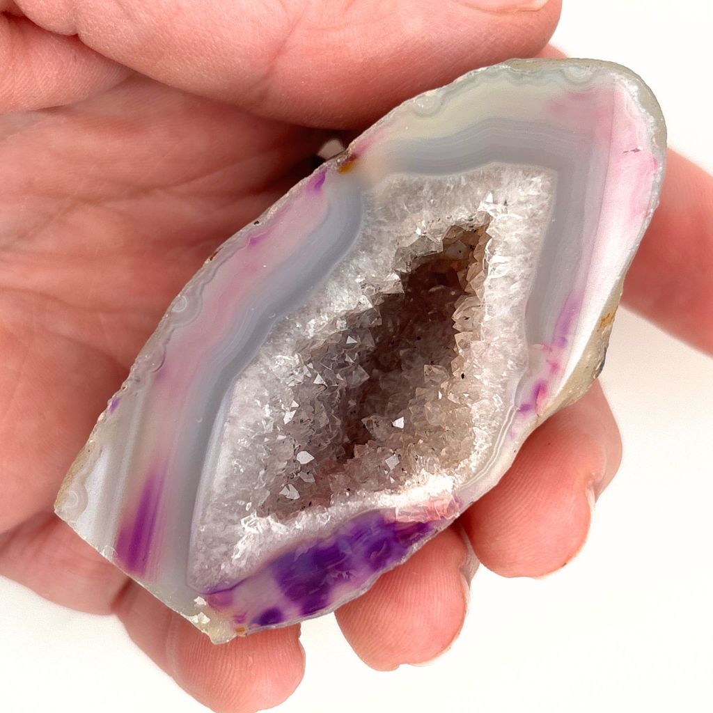 Dyed Agate Druzy Freeform
