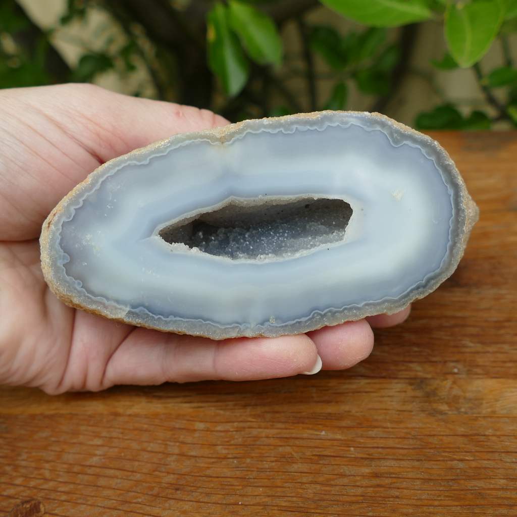 natural agate geode