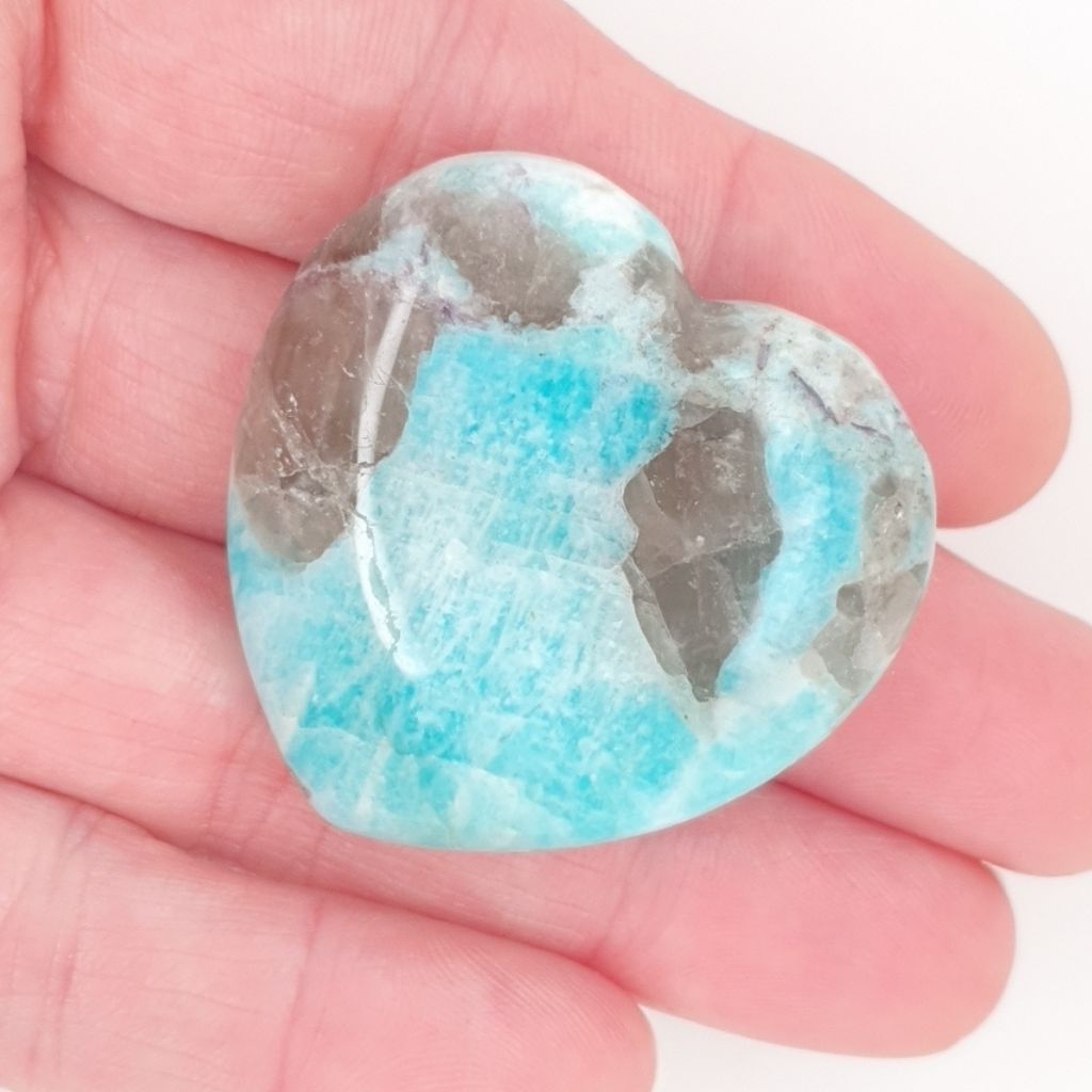 amazonite hearts