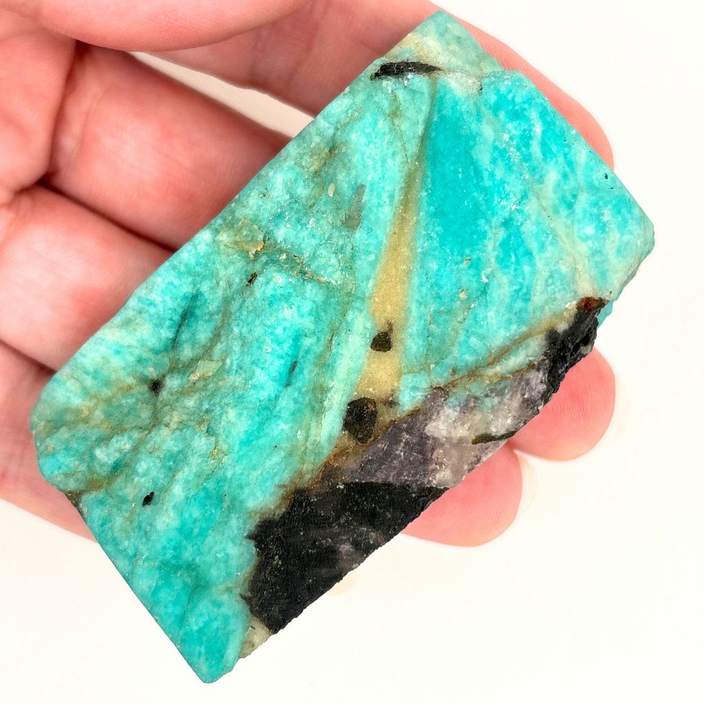 Amazonite One Face Polished – Natural Freeform