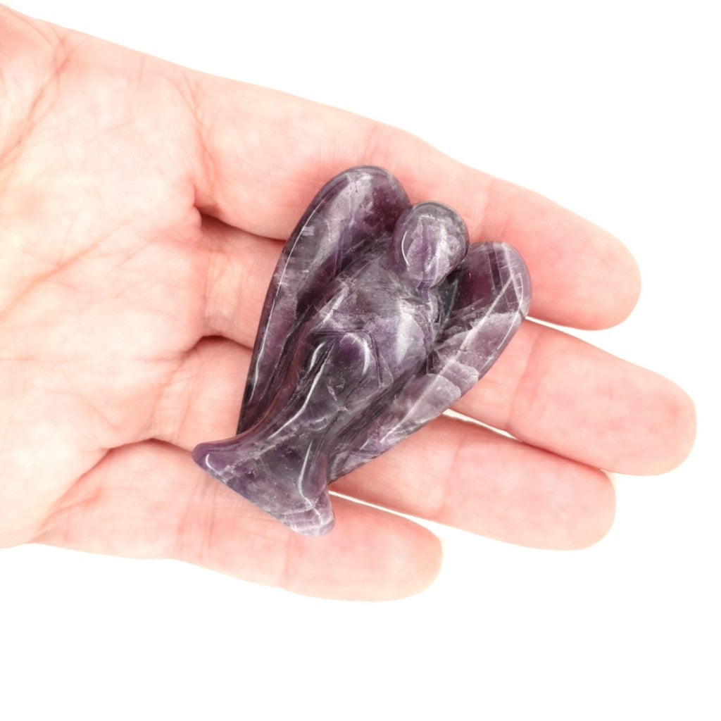 amethyst crystal angel