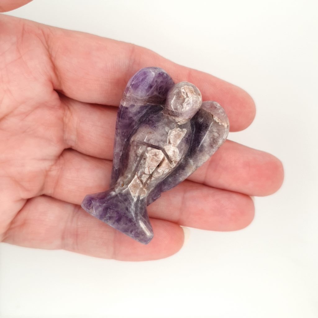 amethyst crystal angel