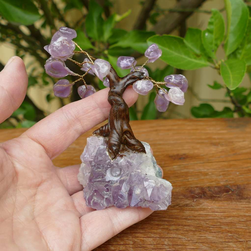 amethyst bonsai gem tree