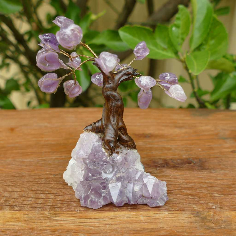 amethyst bonsai gem tree